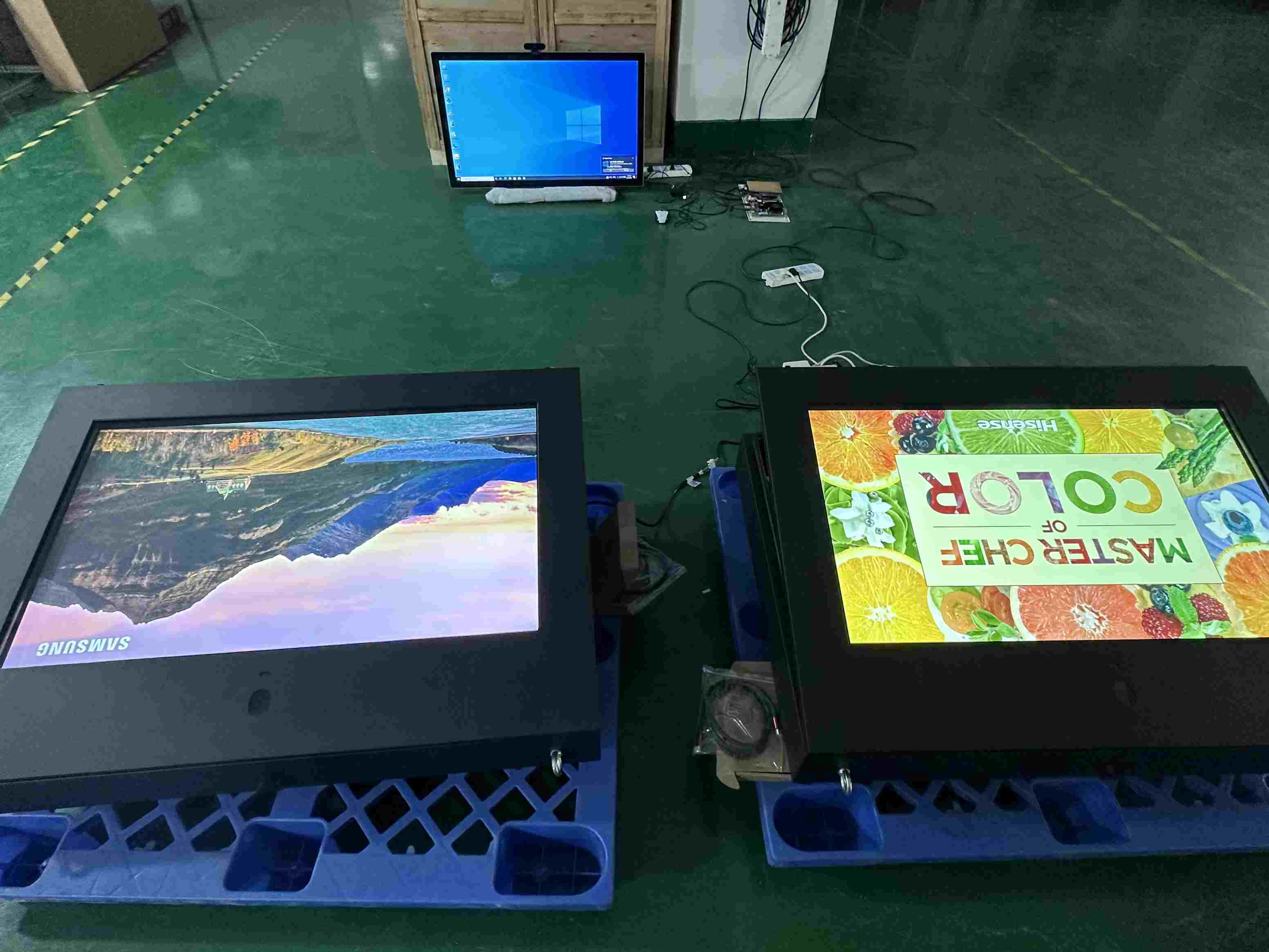 Monitor 4K de 43 de parede de 43 de parede de 43 parede